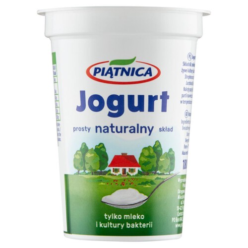 Jogurt naturalny Piątnica 180 g