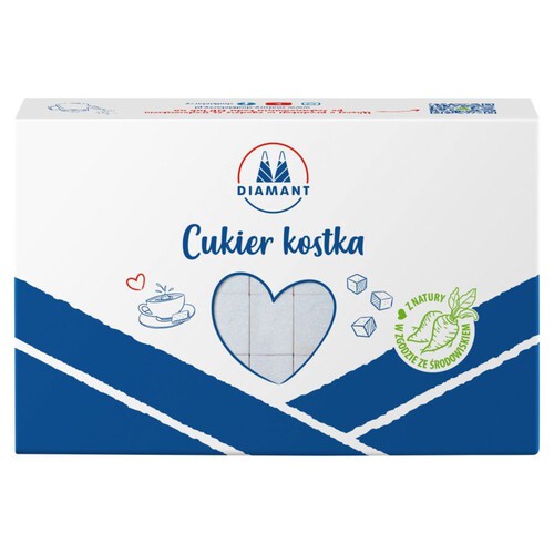 Cukier biały w kostkach Diamant 1 kg