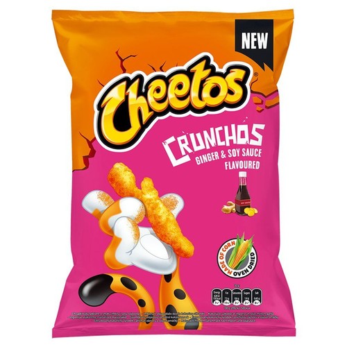 Chrupki o smaku imbiru i sosu sojowego Cheetos 165 g