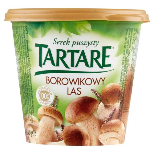 Serek puszysty Borowikowy Las Tartare 140 g