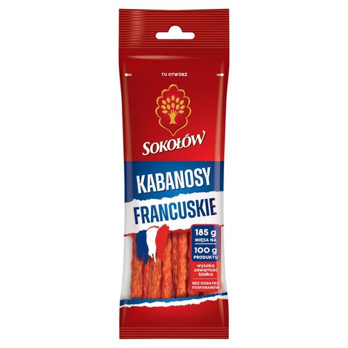 Kabanosy francuskie Sokołów 100 g