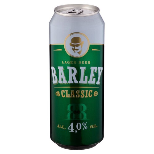 Classic piwo jasne pasteryzowane alk. 4% obj. Barley 500 ml