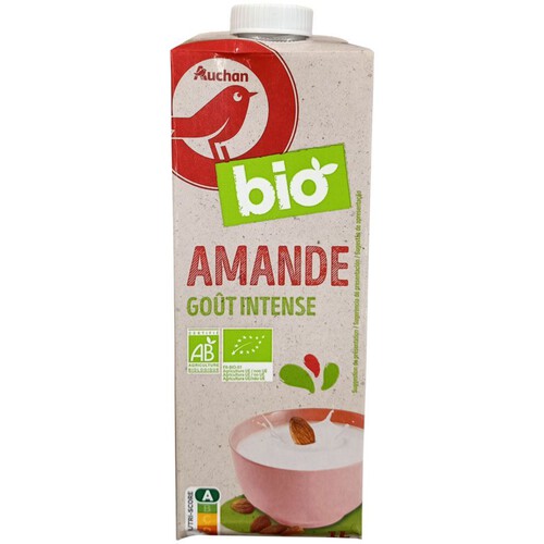 BIO Napój migdałowy bez laktozy Auchan 1 l