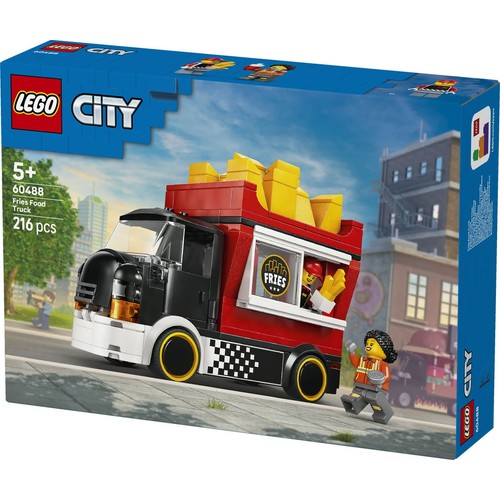 City Food truck z frytkami 60488, zestaw konstrukcyjny LEGO 1 sztuka