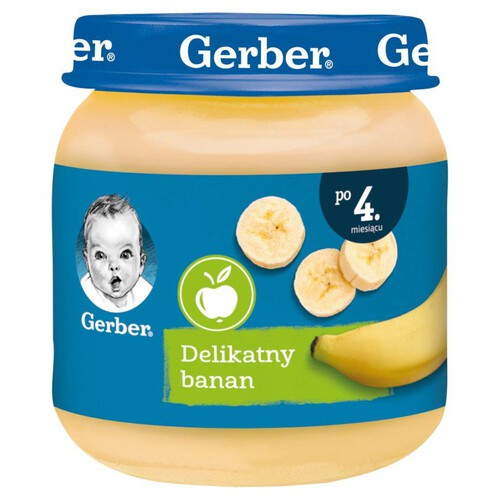 Delikatny banan Gerber 125 g