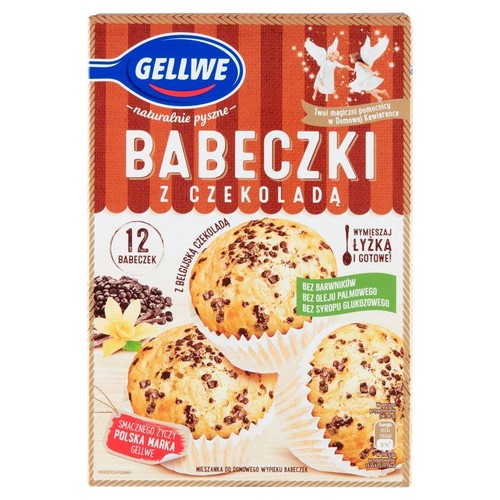 Babeczki z czekoladą Gellwe 290 g