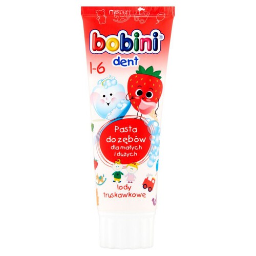 Pasta do zębów dla dzieci Bobini 75 ml