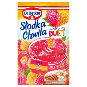 Słodka chwila kisiel o smaku maliny i miodu Dr.Oetker 31 g