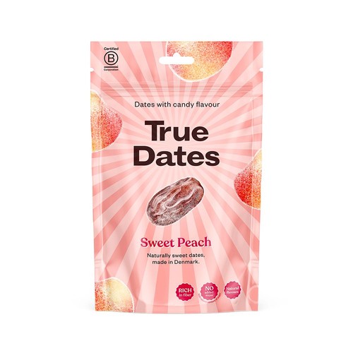 Daktyle aromatyzowane Brzoskwinia   True Dates 100 g