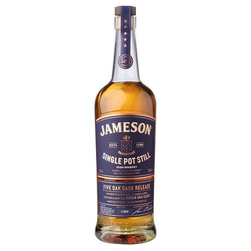 Whiskey irlandzka Single Pot Still alk. 46,0% obj. Jameson 700 ml