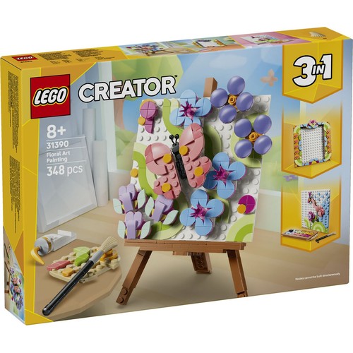 Creator 3 w 1 Dekoracyjny obraz z kwiatami 31390 LEGO 1 sztuka