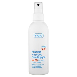 Mleczko w sprayu nawilżające ZIAJA 170 ml