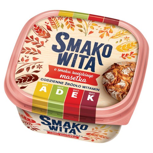 Margaryna o smaku swojskiego masełka Smakowita 450 g