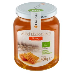BIO Miód ekologiczny lipowy Huzar 400 g