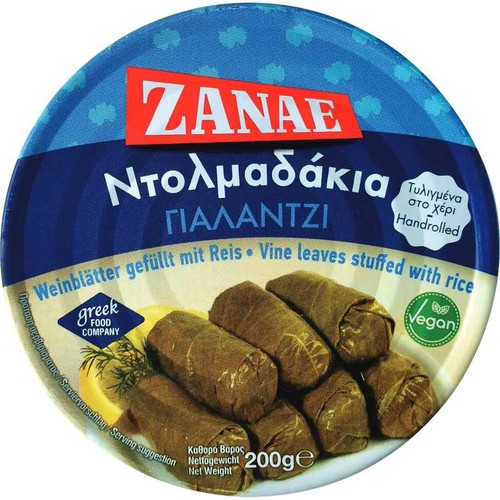 Liście winogron nadziewane ryżem Zanae 200 g