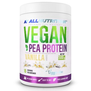 Vegan Pea Protein wanilia Allnutrition 500 g