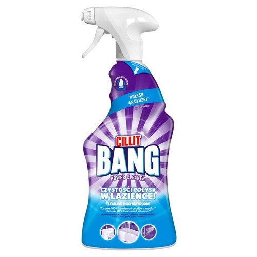 Czystość o połysk w łazience spray Cillit Bang 750 ml