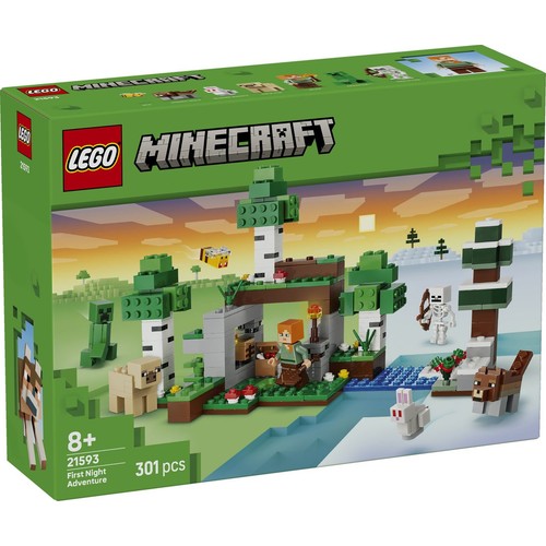 Minecraft Przetrwanie pierwszej nocy 21593 LEGO 1 sztuka