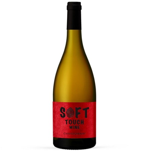 Wino francuskie białe półwytrawne Chardonnay alk. 12,5% obj. Soft Touch 750 ml