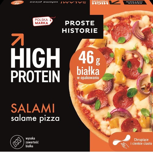 Pizza z salami High Protein   Proste Historie 330 g
