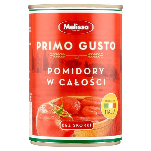 Pomidory w całości bez skórki  Primo Gusto 400 g