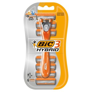 Maszynka do golenia + 6 wymiennych wkładów BIC sztuka