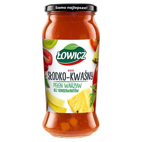 Sos słodko - kwaśny Łowicz 500 g