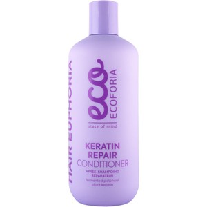 Odżywka regenerująca do włosów z keratyną Keratin Repair Ecoforia 400 ml