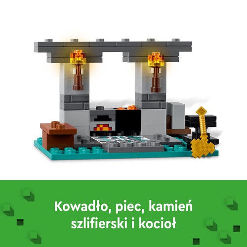 Minecraft Zbrojownia 21252 LEGO zestaw