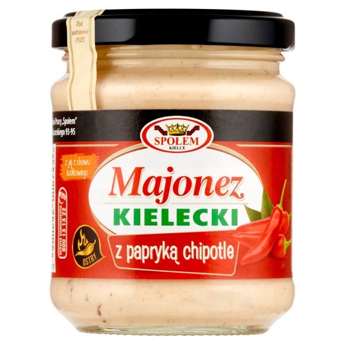 Majonez kielecki z papryką chipotle Społem Kielce 170 g