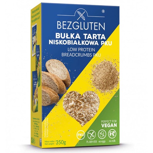 Bułka tarta niskobiałkowa bezglutenowa Bezgluten 400 g