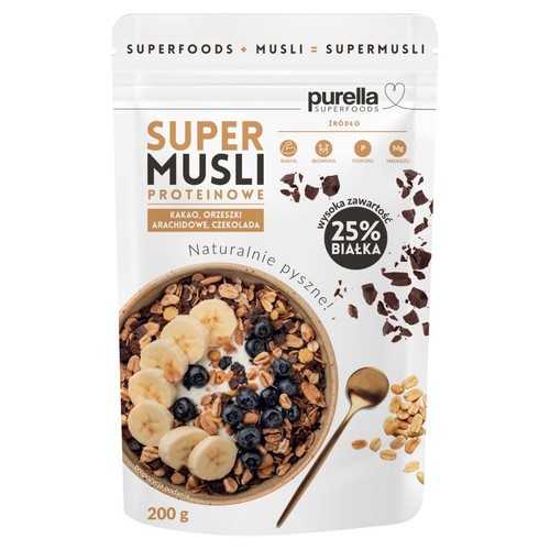 Super Musli proteinowe Purella Superfoods 200 g
