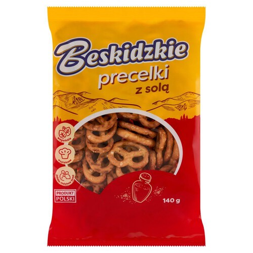 Precelki z solą  Beskidzkie 140 g