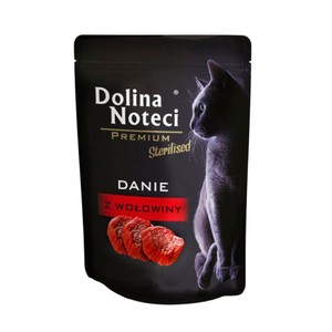Karma dla kotów wszystkich ras z wołowiną Dolina Noteci 85 g