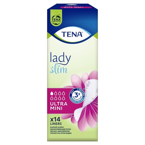 Wkładki anatomiczne Lasy slim mini TENA 14 sztuk