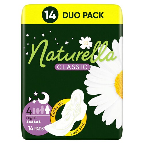 Podpaski classic night Naturella 14 sztuk