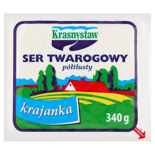 Ser twarogowy półtłusty Krasnystaw 340 g