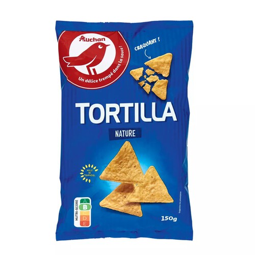 Tortilla naturalne solone Auchan 150 g