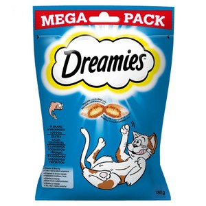 Przysmaki dla kota z łososiem Dreamies 180 g