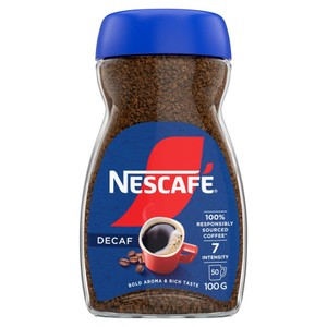Bezkofeinowa kawa rozpuszczalna Nescafe 100 g