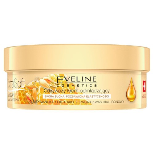 BIO Odżywczy krem  do twarzy i ciała argan i olejek manuka EVELINE COSMETICS 175 ml