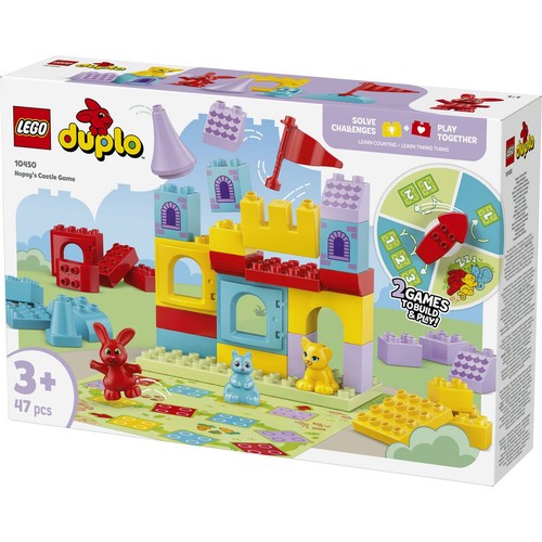 DUPLO® Gra Zamek Hopsy 10450, nauka przez zabawę LEGO 1 sztuka