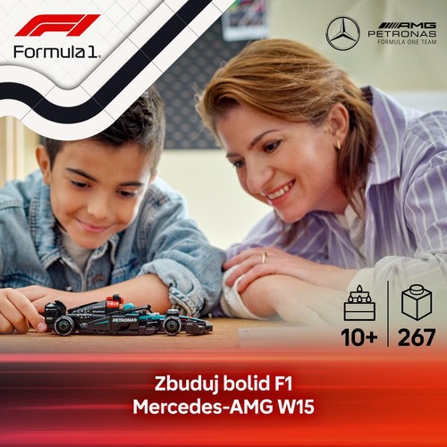 Speed Champions Bolid F1® Mercedes-AMG W15 77244 LEGO 1 sztuka