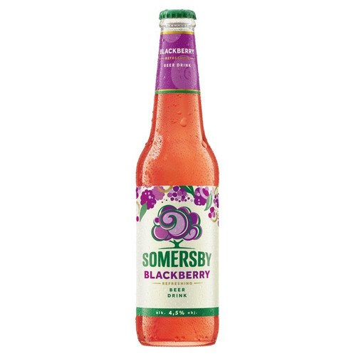 Piwo smakowe Blackberry o smaku jeżynowym alk. 4,5% obj. Somersby 400 ml