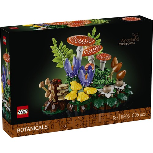 Botanicals Grzyby leśne 11505 LEGO 1 sztuka
