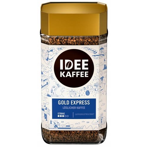 Gold Express. Kawa rozpuszczalna Idee Kaffee 200 g