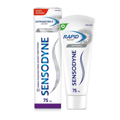Rapid Reliefe Pasta do zębów wrażliwych Sensodyne  75 ml