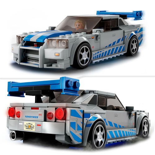 Speed Champions Nissan Skyline GT-R (R34) z filmu „Za szybcy, za wściekli” 76917 LEGO 1 sztuka