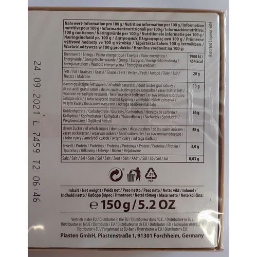 Praliny z alkoholem Warner Hudson 150 g