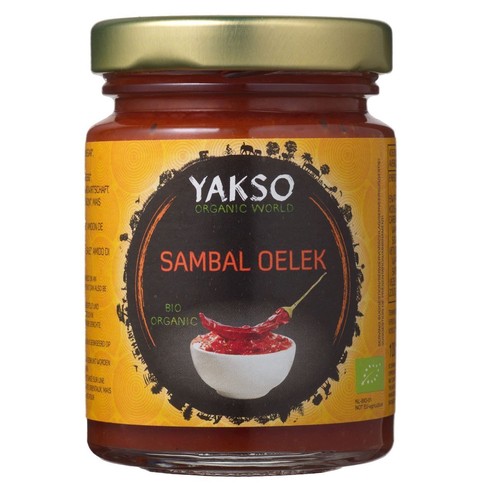 BIO Sos chili Sambal Oelek   YAKSO 100 g